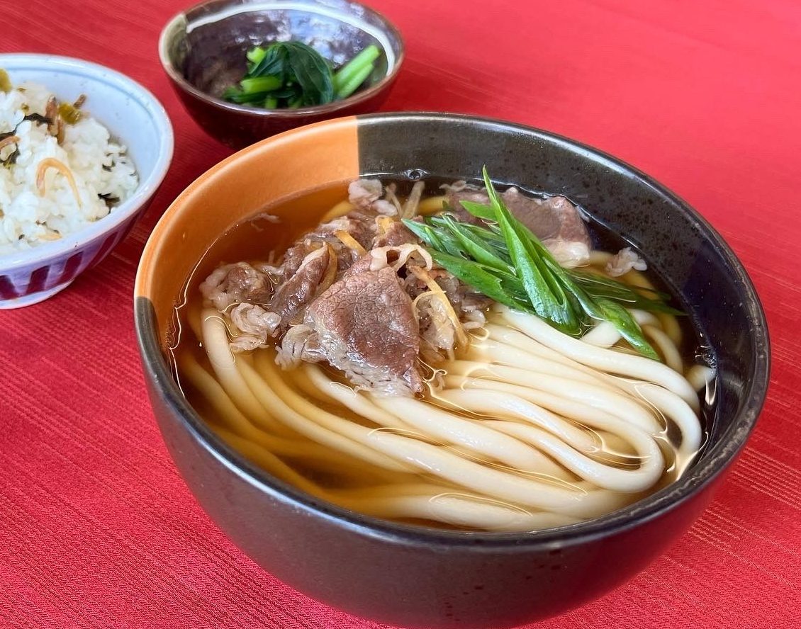 黒毛和牛　肉しぐれうどん